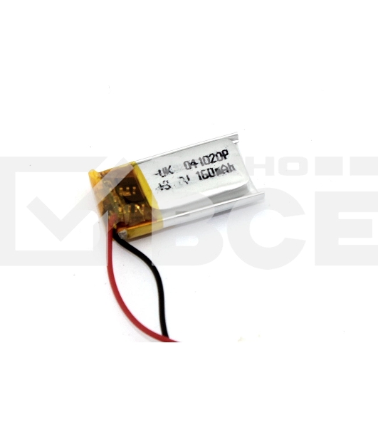 Аккумулятор Li-Pol (батарея) 4*10*20мм 2pin 3.7V/50mAh