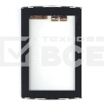 Сенсорное стекло (тачскрин) для Asus Eee Pad Slider SL101, черное с рамкой, фото3