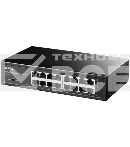 Коммутатор Cudy GS1016 (L2) 16x1Гбит/с неуправляемый
