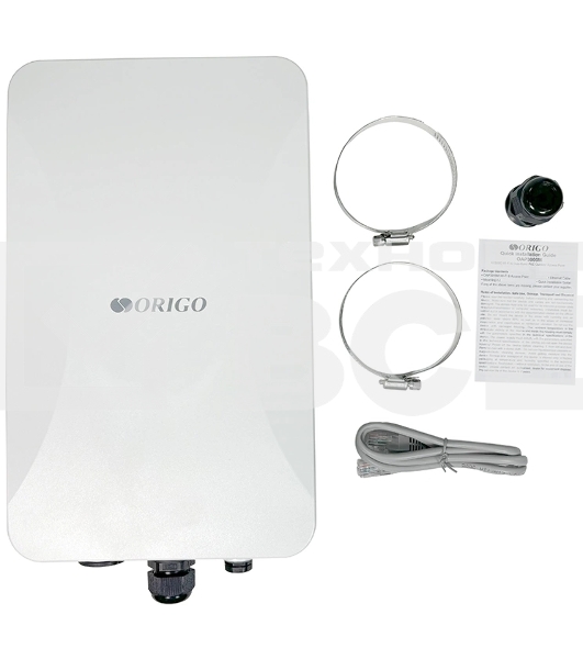 Точка доступа Origo OAP3000M (OAP3000M/A1A) AX3000 100/1000/2500BASE-T белый