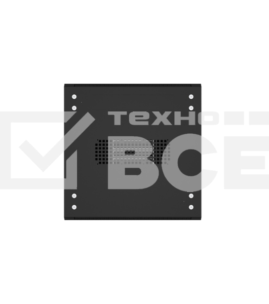 Телекоммуникационный шкаф (4401) Бастион SKAT TB-22R660PF-B  22U/600x600мм/Пд-перф/Зд-металл/RAL9005/47,5кг/1.5 л.г