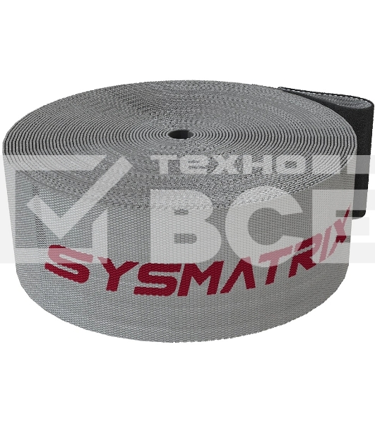 Лента-липучка Sysmatrix ROL 259BK (уп.1шт) 5м черный