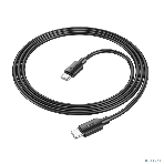 Кабель USB2.0 Hoco Type-C/Type-C, 3A, 60Вт, X96, 1м, черный, коробка, фото7