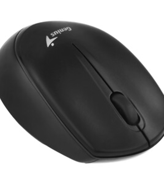 Мышь беспроводная Genius NX-7009 черный, 1200 dpi, радиоканал, USB, кнопки - 3