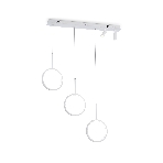 Светильник Ambrella light FL5277/3+2 WH белый 59W 3000K/4200K/6400K+4200K 800*200*1200 (ПДУ ИК), фото 1