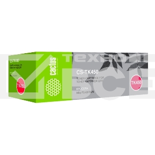 Картридж лазерный Cactus CS-TK450 черный (15000 стр.) для Kyocera Mita FS-6970DN