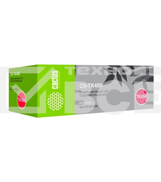 Картридж лазерный Cactus CS-TK450 черный (15000 стр.) для Kyocera Mita FS-6970DN