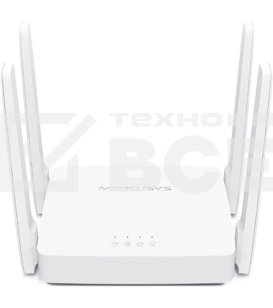 Роутер беспроводной Mercusys AC10 AC1200 10/100BASE-TX белый