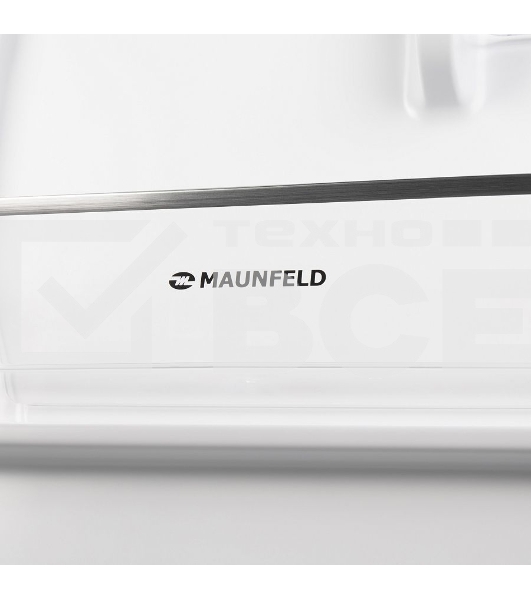 Холодильник Maunfeld MFF185SFSB черный мат. двухкамерный 211/104л морозилка снизу
