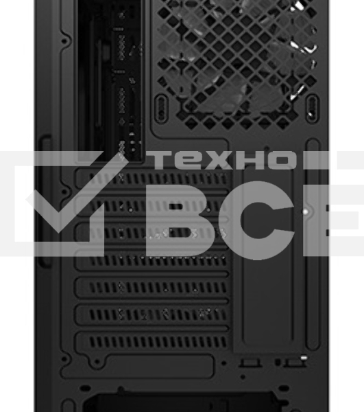 Компьютерный корпус Deepcool MATREXX 50 MESH 4FS без БП, боковое окно (закаленное стекло), 3xColor LED 120мм ветилятора спереди, 1xColor LED 120мм ветилятор сзади, черный, ATX