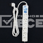 Фильтр-удлинитель Power Cube PRO SPL6-16-P-3М, 3,0 м, LC контур, 16А/3,5кВт 3*1,5мм, фото 1