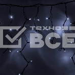 Гирлянда Айсикл (Бахрома) светодиодная 5х0,7 м, 152 LED, черный провод каучук, белое свечение NEON-NIGHT, фото2