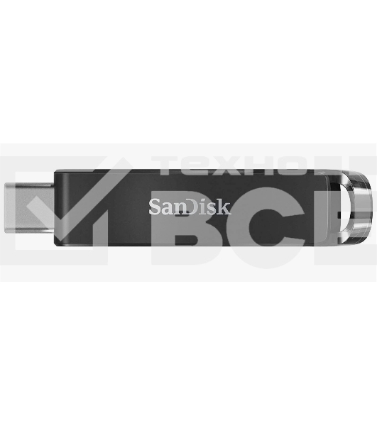 Флеш диск 64GB SanDisk CZ460 Ultra Type-C, USB Type-C, черный