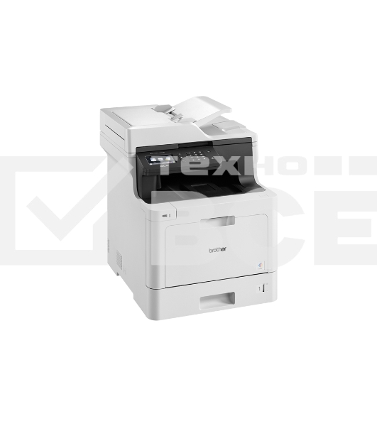 МФУ лазерное Brother DCP-L8410CDW, P/C/S, цветной, А4, 31 стр/мин, 512 Мб, Duplex, ADF50, GigaLAN, WiFi, USB, старт.картриджи 3000/1800 стр.