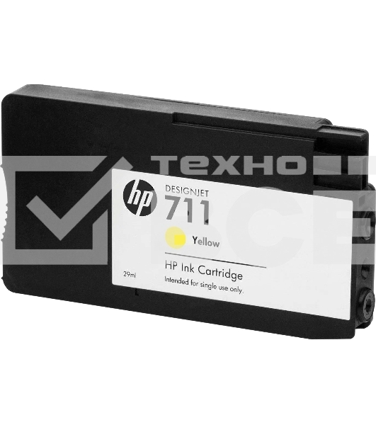 Картридж струйный HP №711 CZ136A желтый x3уп. для HP DJ T120/T520 (29мл)