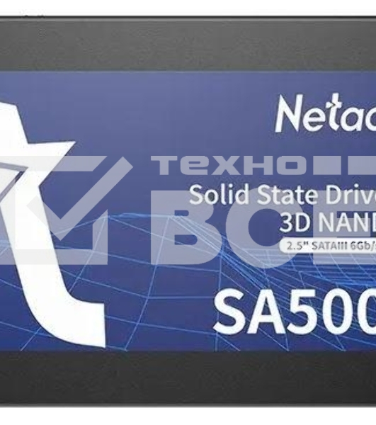 Накопитель SSD Netac SA500, 480GB, SATA III, 2.5