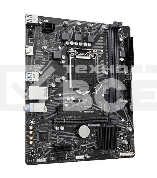 Материнская плата Gigabyte H510M K V2 (rev. 2.0), LGA 1200, Intel Q470, 2xDDR4, 2xSATA, 1xM.2, 1xPCIe 3.0 x16, 1xPCIe 3.0 x1, 1xHDMI, 1x 1Gb LAN, 2xUSB 3.2 Gen 1, 4xUSB 2.0, 3x3.5 мм, 7.1, Micro ATX