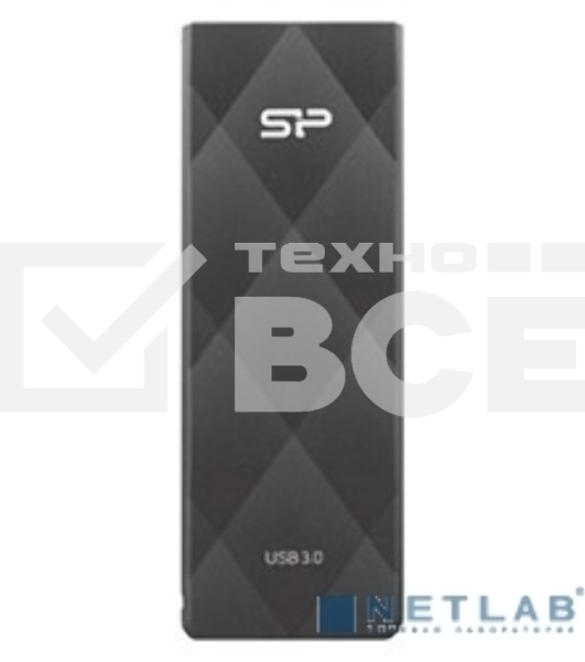 Флеш диск Silicon Power 64Gb Blaze B20 SP064GBUF3B20V1K USB3.0 черный