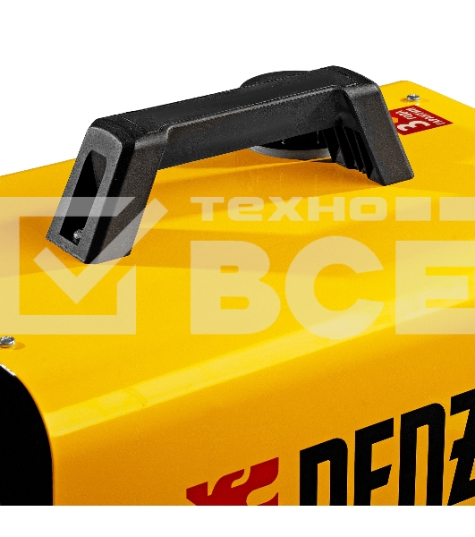 Дизельная тепловая портативная пушка Denzel Flame-5, 5кВт, 300м3/ч, непр.наг., циф. терм.