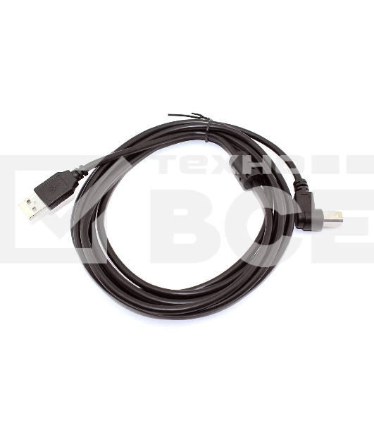Кабель USB  2.0 на  USB-B угол вверх 3 м
