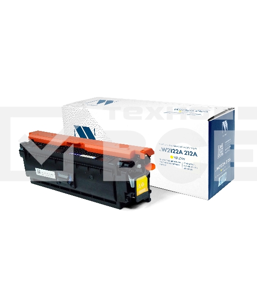 Картридж лазерный NVP совместимый NV-W2122A 212A Yellow для HP Color LaserJet M554/M555/M578 (4500k)