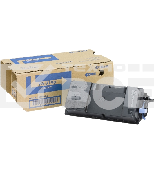 Картридж лазерный Kyocera TK-3190 (1T02T60NL0/1T02T60NL1) черный для P3055dn/P3060dn 25000 стр.