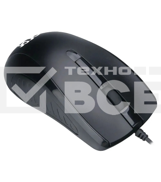 Мышь проводная Acer OMW136 черный, 1200 dpi, USB, кнопки - 3