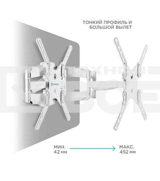 Кронштейн ONKRON M5 для телевизора 37