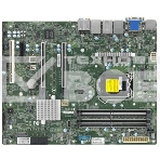Материнская плата Supermicro MBD-X12SCA-F-B W-1200 CPU, 4 DIMM slots, Intel W480 controller for 4 SATA3 (6 Gbps) ports, RAID 0,1,5,10, 1 PCIe 3.0 x4, 2 PCIe 3.0 x16 slots, bulk, фото2