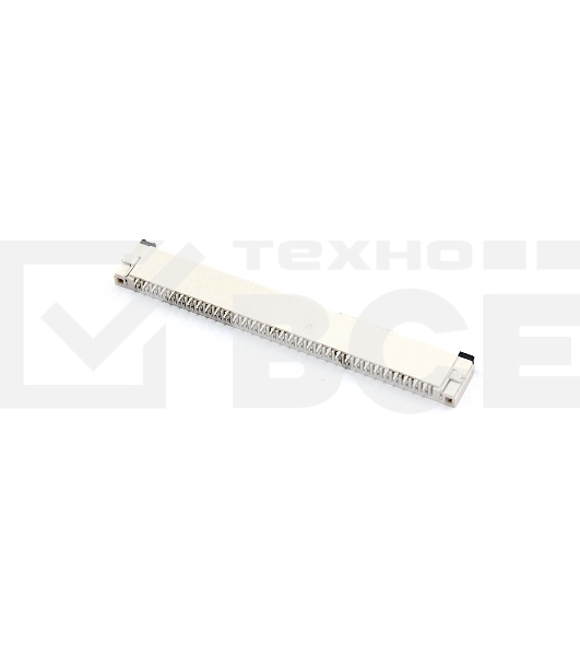 Разъем FPC Flip-Lock 1010-32RLGF 32 pin высота 1мм шаг 1мм
