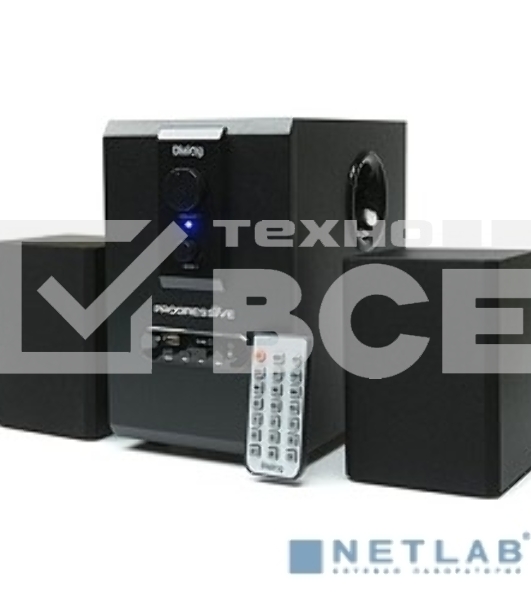 Акустическая система Dialog Progressive AP-150 черный акустические колонки 2.1, 5W+2*2,5W RMS, USB+SD reader