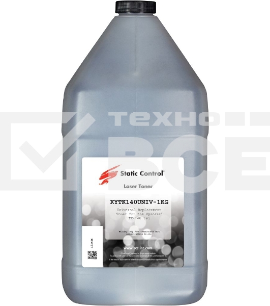 Тонер для Kyocera TK-120/130/140/160/170/1130/1140, FS-1030/1100/1120/1300/1320/1350/1370/1028MFP/1128MFP/1030MFP/1130MFP/1035MFP/1135MFP/P2035/P2135 (кан. 1кг) SC