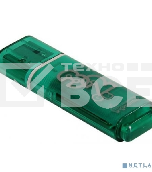 Флеш-память USB 2.0 Flash Drive 32GB Smartbuy Glossy series Green
