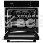 Встраиваемый электрический духовой шкаф MONSHER MOE 6092 Noir, 9 режимов: Традиционный нагрев, Макси-Гриль, Макси-Гриль с конвекцией, Нижний нагрев, Разморозка, Традиционный нагрев с конвекцией, Режим подсветка, Конвекция, Режим пицца, утапливаемые поворо, фото7