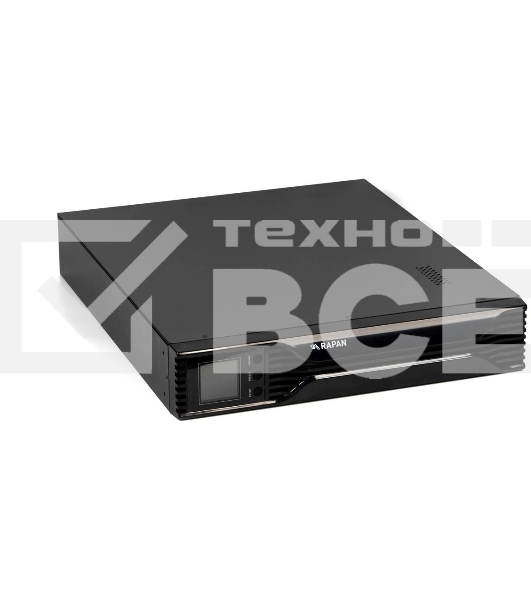 Источник бесперебойного питания Бастион Rapan 1000-RACK-IN-2X9 700Вт 1000ВА черный