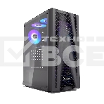 Корпус без блока питания PCCOOLER MA100 MESH BK, Mesh Mid Tower, черный, TG, 0.4 SPCC, 3x120мм ARGb ATX, mATX, mITX 160/310/180мм 2x2.5', 2x3.5', 7xPCI 1xUSB-A 3.0, 2xUSB-A 2.0 360x200x446mm, фото9