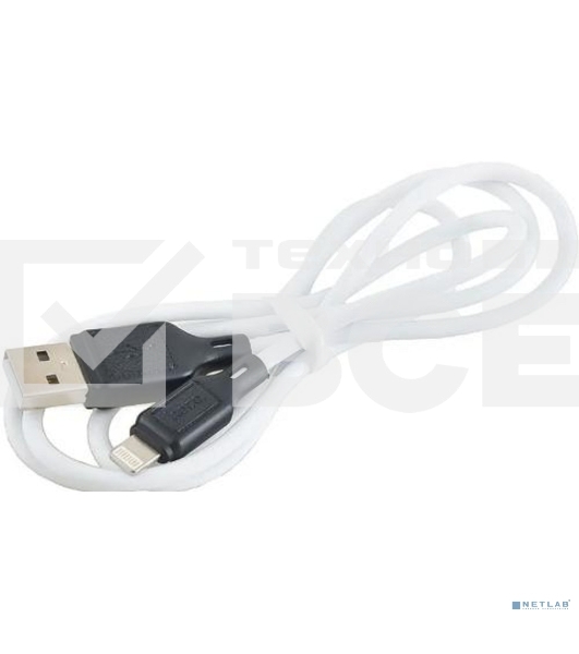 Кабель USB HOCO X90 Lightning/ 1m/ 2,4A/ Силикон/ White