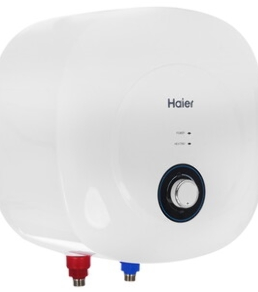 Водонагреватель электрический Haier ES15V-MQ1 белый, накопительный, 15 л, 2 кВт
