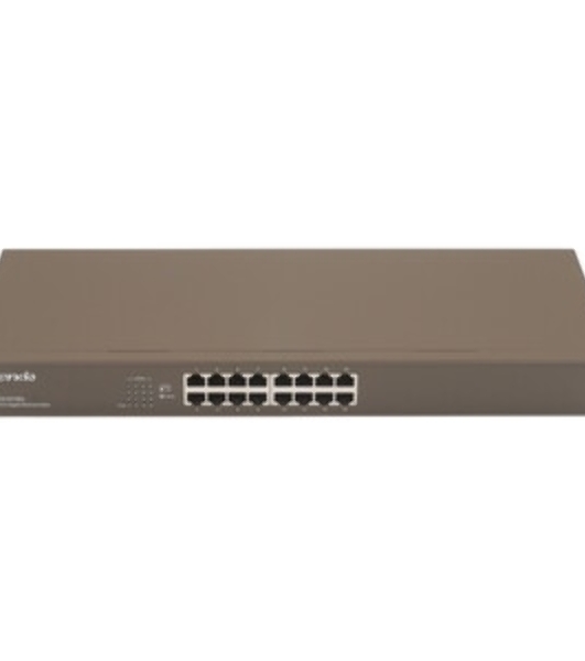 Коммутатор Tenda TEG1016G 16-Port 10/100/1000 Gigabit Switch 19'