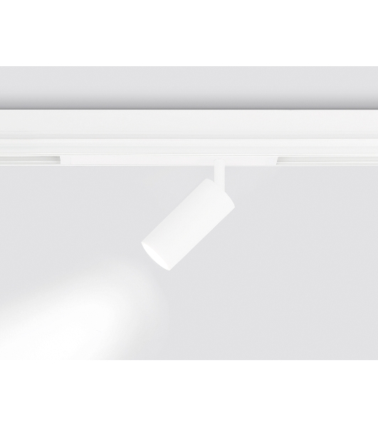 Светильник светодиодный трековый для шинопровода Magnetic Ambrella light GL1615 WH белый IP20 12W 4000K 220V 36° D45*100 (Без ПДУ)