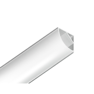 Алюминиевый профиль Ambrella light GP2100WH белый 2000*15.7*15.7