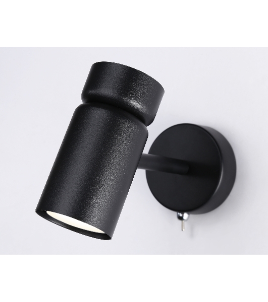 Светильник настенный TA13184 BK черный GU10 max 12W D60*L120*H150