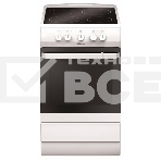 Плита электрическая Hansa FCCW54000 белый, конфорок 4 шт, духовка 68 л, 50 см x 85 см x 60 см, фото 1
