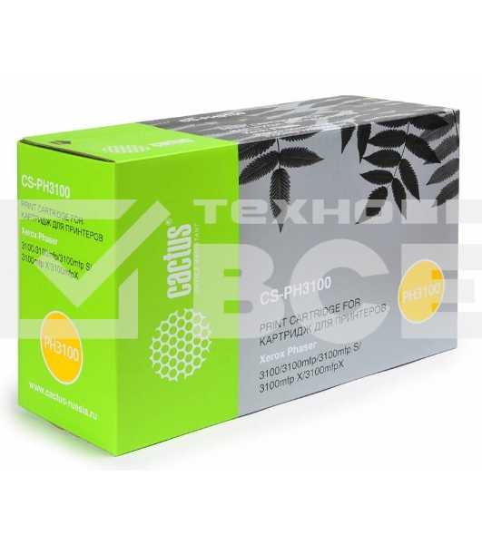 Картридж лазерный Cactus CS-PH3100 (106R01379) черный для Xerox Phaser 3100MFP (4000стр.)