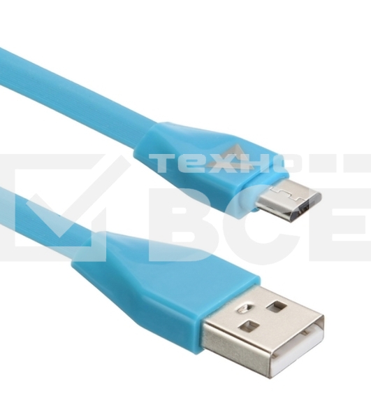 Кабель USB ACD-Life MicroUSB ~ USB-A TPE, 1м, синий (ACD-U920-M1L)