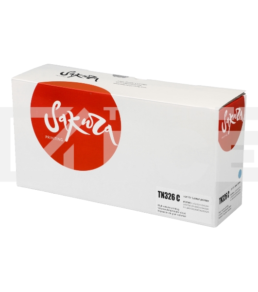 Картридж Sakura TN326C для Brother HL-8250, DCP-8450, MFC-8650, синий, 3 500к.