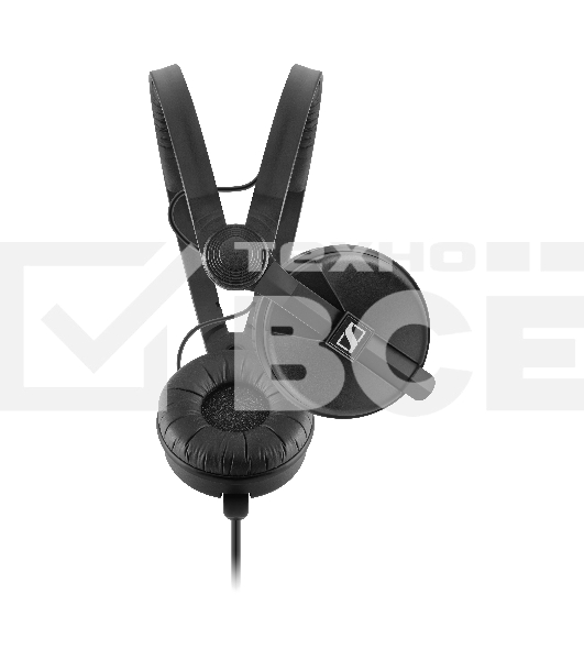 Наушники Sennheiser 506908/ накладные закрытые 16-22000Гц 1,5м отсоединяемый кабель+3м витой, 3.5мм/6.3мм 120дБ 70Ом