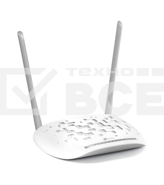 Сетевое оборудование TP-Link SOHO TD-W8961N(RU) 300 Мбит/с, 2T2R, ADSL2/ADSL+, Annex A, 4 порта 100 Мбит/с