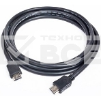 Кабель Cablexpert HDMI CC-HDMI4-15, 19M/19M, v2.0, медь, позол.разъемы, экран, 4.5м, черный, пакет, фото3