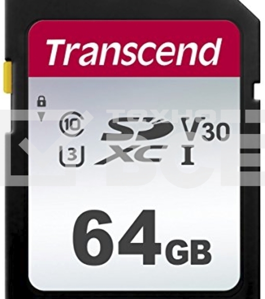 Флеш карта SD 64GB Transcend SDХC UHS-I U3